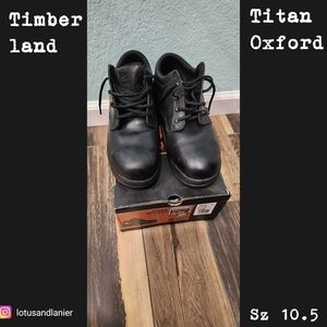 Timberland Black Titan Oxford (Safety Toe) Sz 10.5